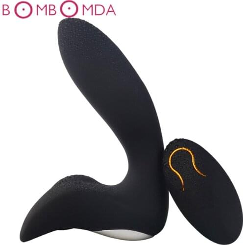 Vibrating Prostate Massager Men Butt Anal Plug Stimulator Clitoris Vaginal Wearable Vibrator Sex Toys for Adult Women Couples