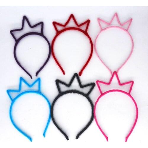 24pcs Party Women Girl Crown Tiara Head Hoop Hairband Headdress Headband Hair Bands Christmas Halloween Birthday