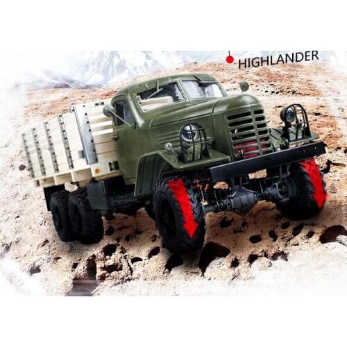 1/12 MILITARY 6X6 Crawler KKRC old liberation off-road box-type troop carrier 6WD tractor model CA30 vehicle KIT version D-E030