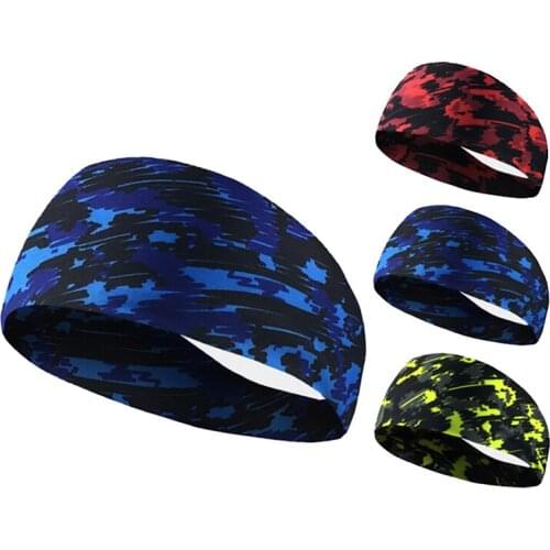 1PC Absorbent Head Sweat Bands Sports Safety Cycling Yoga Sport Sweat Headband Men Sweatband For Men And Women Yoga Hair Bands