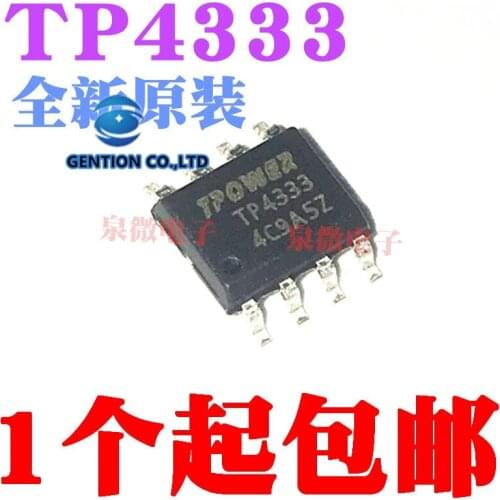10PCS TP4333 SOP-8 triad mobile power integrated chip in stock 100% new and original