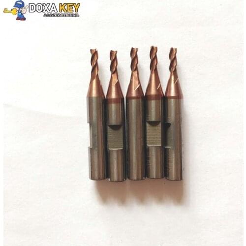 4pcs/lot Original Quality Tungsten steel CONDOR Mini XC-007 carbide end milling cutter Key Cutter 2.5MM with slot XC MINI Probe