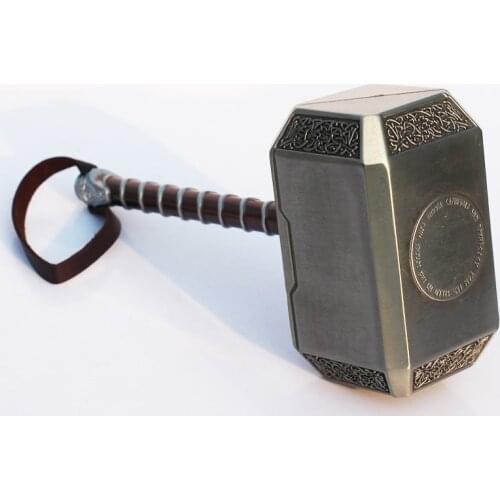 Free Shipping 20cm Avengers Thors Hammer Toys Thor Custome Thor Cosplay Hammer