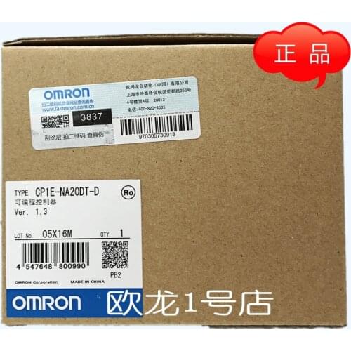 CP1E-NA20DT-D programmable controller brand new original genuine spot CP1ENA20DTD