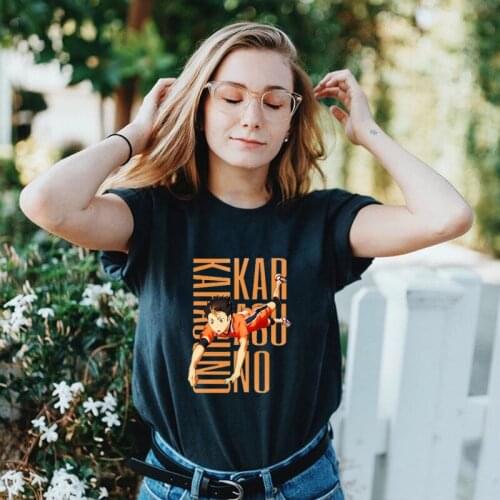 Japanese Anime Oya Oya Oya Haikyuu Printing Short Sleeve T Shirt Manga Pattern Tops Casual Streetwear Loose Hipster Streetwear