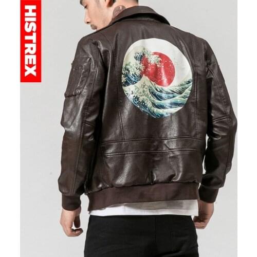 Мужские куртки из искусственной кожи Histrex China At AliExpress