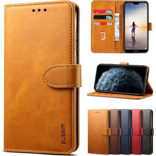 Leather Case For Huawei P20 P30 P40 Pro Lite P Smart 2019 2020 2021 P Smart Z Pro Nova 5T 3i Y9S Wallet Card Flip Phone Cover