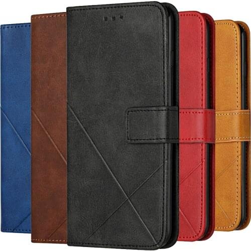 Etui Flip Wallet Leather Case For Samsung Galaxy S10 Plus S20 S21 FE A12 A22 A32 A42 A52 A72 4G 5G A01 A02 A02S A03S Phone Cover