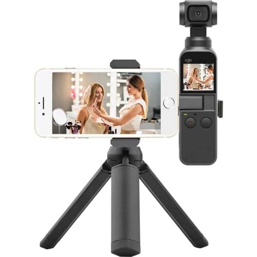 Phone Clip Bracket Adapter Mount Desktop Tripod for DJI Osmo Pocket Phone Clip Metal Holder Handheld Gimbal Camera Accessories