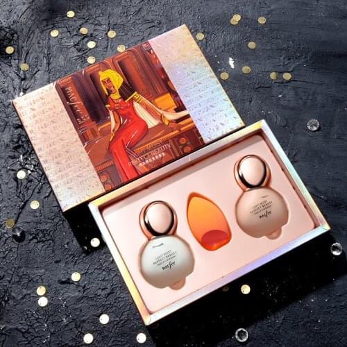 Small Light Bulb Cosmetics Set Imagic Light Moist BB Cream Face Foundation Makeup Base Primer Beauty Prodicts Upscale Gift Pack