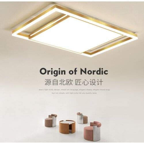 Nordic led lamparas de techo luminaria ceiling lights lampara de techo lampara led industrial decor dining room bedroom