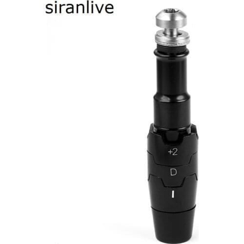 New 2Cog Black Tip Size .335 or .350 Golf Shaft Adaptor Sleeve for Callaway MAVRIK Rogue Epic GBB GBB Epic Sub Zero Driver Wood