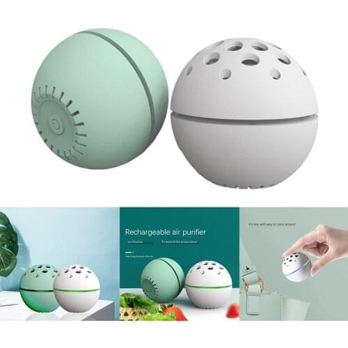 Portable Refrigerator Ozone Generator Air Purifier Fresh Deodorizer Fridge For Fridge Wardrobe Room Kitchen