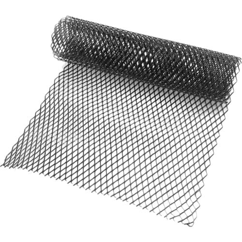 40x13inch Rhombus Shape Grille Mesh Net for Car Grill Bumper 10x20mm Universal For Auto Car