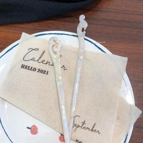 WORD OF HONOR Shan He Ling Cosplay Tian Ya Ke Wen Kexing White Hairpin Handmade Gifts For Girls CS588