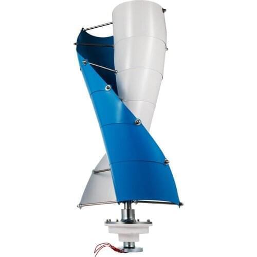 Low Noise 400w Vertical Wind Power Generator 12v 24v 48v for home use with Free MPPT 12v 24v Wind Turbine Controller
