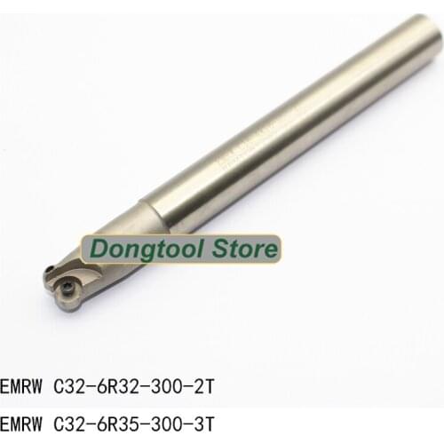 1pc EMRW C32 6R32 300 2T C32 6R35 300 3T milling cutter of cnc lathe turning tools for endmill holder without blade