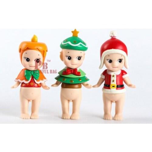 2017 Sonny Angel action figures doll toy mini Christmas series Sonny Angel figures 8cm PVC model toys kids Exquisite gifts box