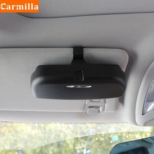 Car Sunglasses Holder Organizer Box Pockets for Nissan Teana Altima X-Trail Qashqai Livina Sylphy Tiida Sunny March Murano