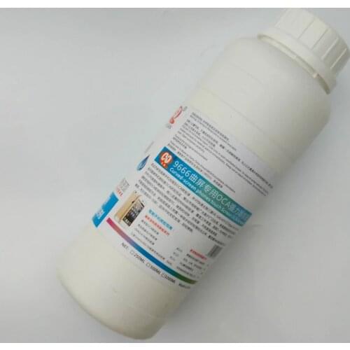 Free Shipping 2pcs 9666 500ml Curved-screen Phones Touch Screen OCA Power Remover Samsung S6/S7 Special Glue Liquid