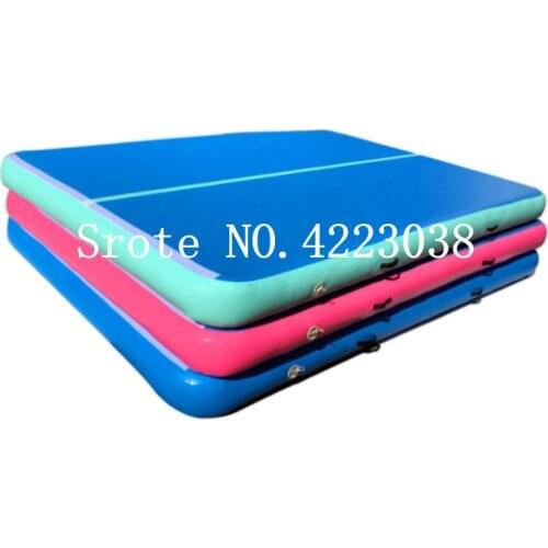 Free Shipping Door To Door 4mx4mx0.2m Inflatable Air Track Gymnastic Airtrack Tumbling Mat Gym Air Mat For Sale