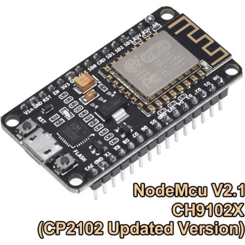 Wireless module NodeMcu V2.1 CH9102X (CP2102 Updated version ) Lua WIFI Internet of Things development board based For Arduino