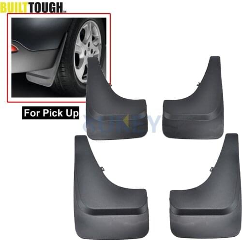 Universal Large Mud Flaps Pickup SUV Pick up Mudflaps Splash Guards Mudguards For Ford F-150 Dodge Ram GMC Sierra Yukon Canyon