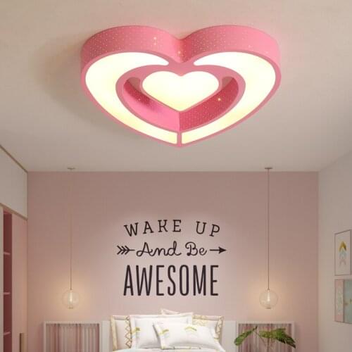 Childrens LED ceiling lights with remote control bedroom light study light acrylic light kid light ceiling lamp Free shipping