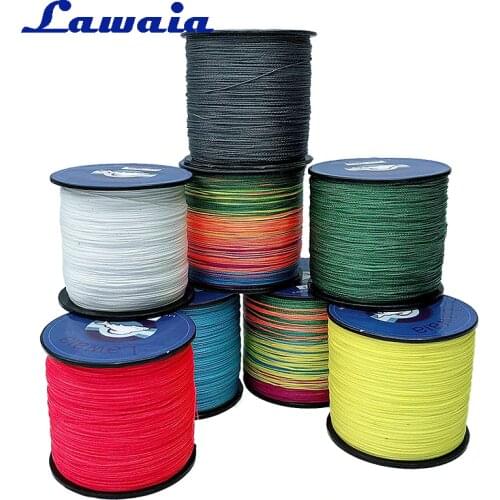 Lawaia Fishing Line 300M Long Super Strong 4 Strands Braided Multifilament Fishing Line From Dutch Craft Fishing Gears Crap Tool