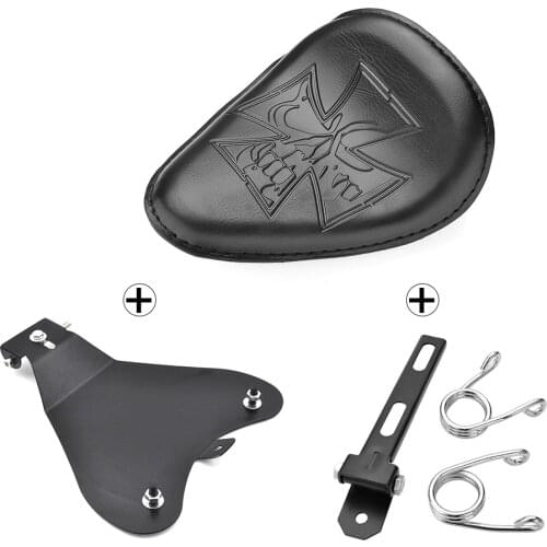 Motorcycle Driver Solo Seat Spring Bracket Mounting Base Kit For Harley Sportster Bobber Chopper 883 XL883L XL883C XLH1200