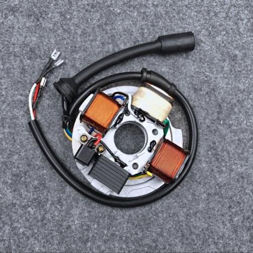 Motorcycle Magneto Generator Stator Coil Fit for Piaggio vespa PK50 XL 1985-1990 PK 50 1986 1987 1988 1989