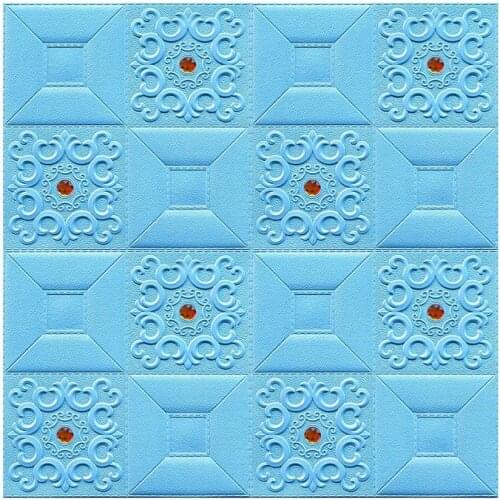 DIY Wall wallpaper home bedroom warm 3d stereo wall stickers waterproof and moisture-proof TV background for Sofa Background