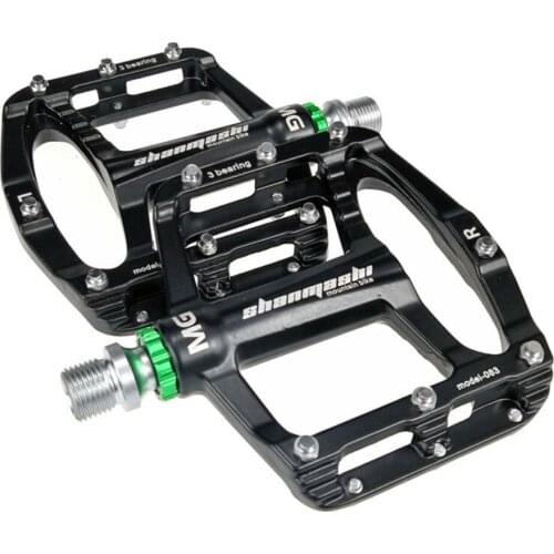9/16 inch Bike Pedals Non-Slip Mountain Bike Pedals Platform Flat Magnesium Alloy Bicycle Parts for Road BMX MTB Fixie Bikes