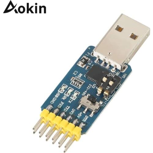 USB to UART Convert USB to TTL RS485 RS232 TTL to RS232 RS485 RS232 to RS485 3.3v 5v Output 6 6 in 1 USB Serial Adapter Module