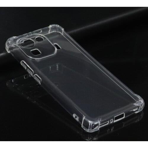 For Xiaomi Mi 11 Pro 5G Shockproof HD Clear Transparent Silicone TPU Soft Phone Back Case Cover Coque Funda