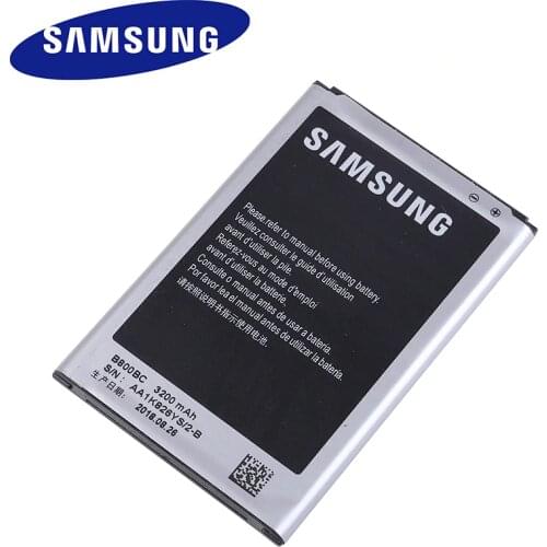 SAMSUNG B800BE For Samsung Galaxy Note 3 N900 N9002 N9005 N9006 N9008 B800BC with NFC 3200mAh Replacement Phone Battery