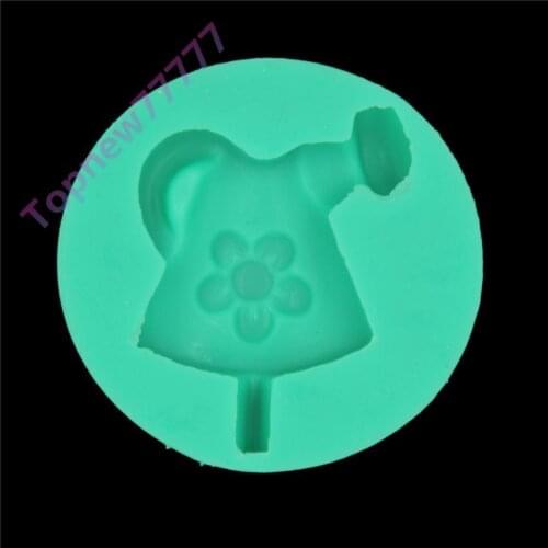 Watering kettle shape Cake decorating Tools Chocolate Candy Jelly Silicone Mould Sugar craft cake tools C1891