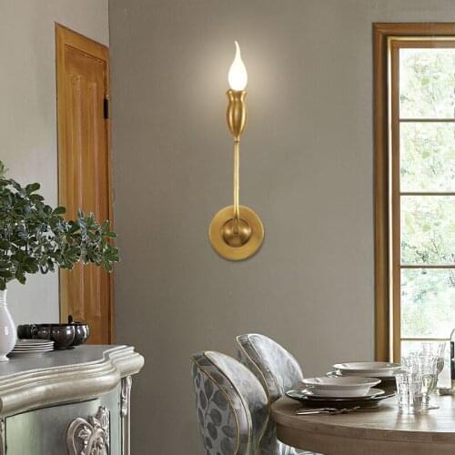 Cloth art wall lamp Nordic contracted sitting room wall lamp corridor corridor wall lamp of bedroom the head of a bed
