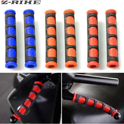 Universal Pair Heavy Duty Motorcycle Handgrip Guard Motorbike Brake Clutch Lever Cover Handlebar Grips 5 color optional