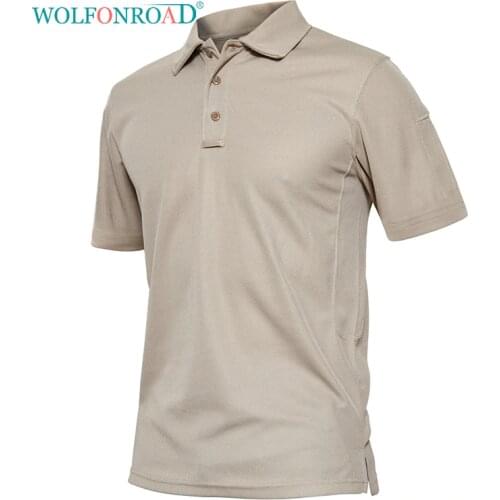 WOLFONROAD Mens Summer Polos