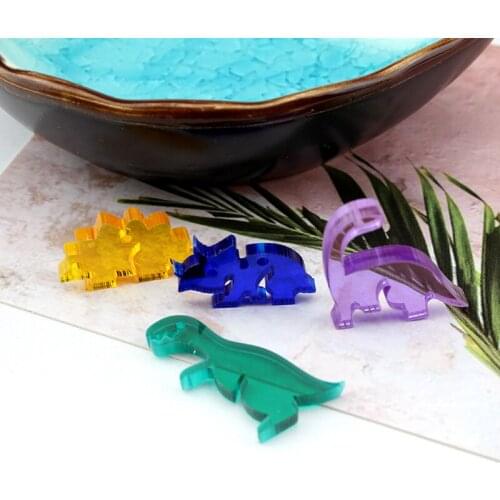 10pcs Acrylic Animal Dinosaur Drop Earrings for Women Cute Mobilephone Bagpendant Diy Handmade Jewelry Accessories Material