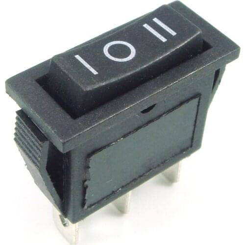 3 Position Boat Rocker Switch AC 16A/250V 16A/125V 3 Pin SPDT ON-OFF-ON