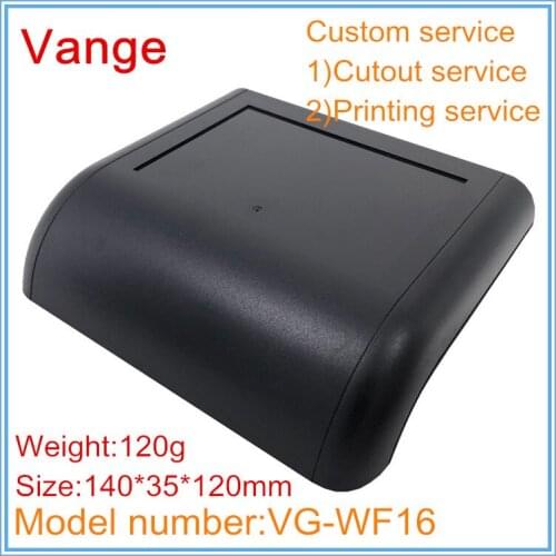 4pcs/lot mould extruded enclosure case 140*35*120mm ABS plastic project box housing for wifi launcher product