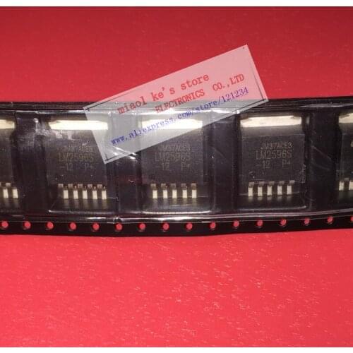 [5pcs-10pcs]100%New original; LM2596SX-12/NOPB LM2596SX-12 LM2596S-12 LM2596S LM2596 - IC REG BUCK 12V 3A 150kHz TO263-5