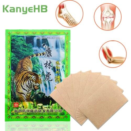 8/24/40/56/72pcs Medical Tiger Balm Joint Pain Patch Killer Body Back Relax Neck Back Body Pain Relaxation Pain Plaster H029
