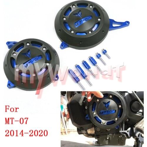 Fit For YAMAHA MT-07 MT07 2014 - 2020 Engine Guard Case Slider Cover Falling Protector