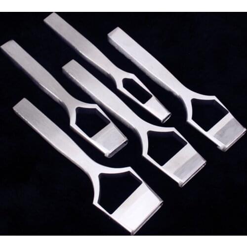 Leather Craft Hole Punch, 8x5, 16x5, 20x5, 22x5, 25x5, Steel Oval Shape Punch Cutter Tool for Leather Watch Bands Belts Canvas