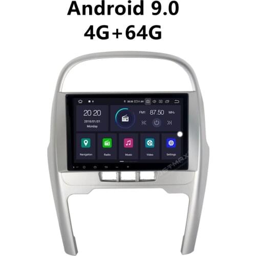 JSTMAX 9'' Android 9.0 4G + 64G ISP Screen Car DVD Radio Stereo GPS Player For Chery Tiggo 2014 2015 2016