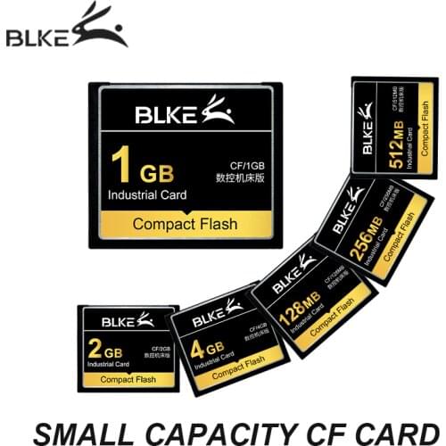 BLKE CF Card 128M 256M 512MB 1G 2GB 4G Compact Flash Card Memory Card for Machining center fanuc Mitsubishi M70 CNC machine tool