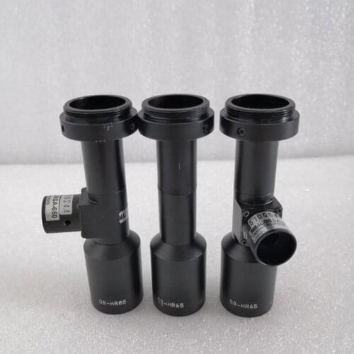 Used original MORITEX MML08-HR65D coaxial high resolution telecentric lens 0.8x